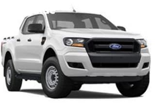 White 2017 Ford Ranger Crew Cab Pickup Xl 2.2 Hi-Rider (4X2)