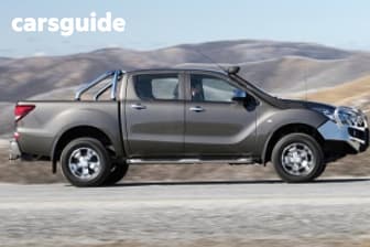 Silver 2017 Mazda BT-50 Dual Cab Utility Xtr (4X4)