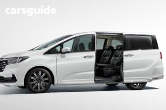 White 2021 Honda Odyssey Wagon Vil7