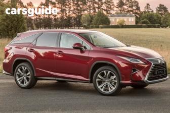 Silver 2018 Lexus RX350L Wagon Sports Luxury