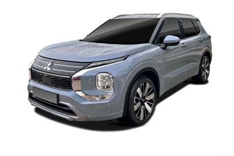 Blue 2024 Mitsubishi Outlander Wagon Es 7 Seat (2Wd)