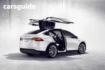 Black 2019 Tesla Model X Wagon Long Range