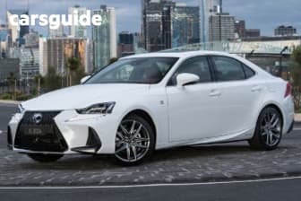 Silver 2017 Lexus IS300H Sedan Luxury Hybrid