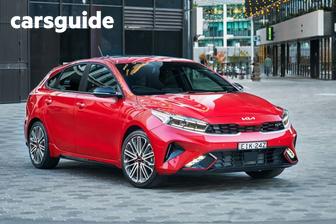 Red 2021 Kia Cerato Hatchback Gt