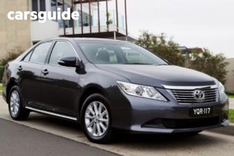 Red 2013 Toyota Aurion Sedan At-X