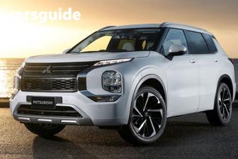 Blue 2021 Mitsubishi Outlander Wagon Aspire 7 Seat (2Wd)