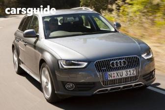 White 2015 Audi A4 Wagon Allroad Quattro Le