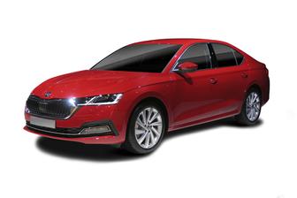 White 2022 Skoda Octavia Sedan Style 110Tsi