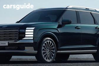 White 2026 Hyundai Palisade Wagon Calligraphy (8 Seat) Hev