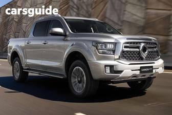 Silver 2025 GWM Cannon Alpha Dual Cab Utility Ultra Phev (4X4)