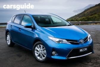 Brown 2014 Toyota Corolla Hatchback Ascent Sport