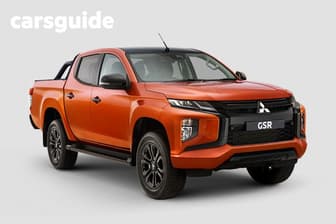 Orange 2022 Mitsubishi Triton Double Cab Pick Up Gsr (4X4)