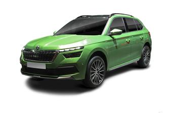 Red 2024 Skoda Kamiq Wagon Monte Carlo 110Tsi