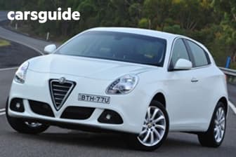 White 2012 Alfa Romeo Giulietta Hatchback Distinctive Jtd-M