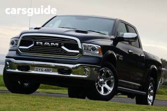 Silver 2019 RAM 1500 Crew Cab Utility Laramie (4X4) Fd3.9 W/Ramboxes