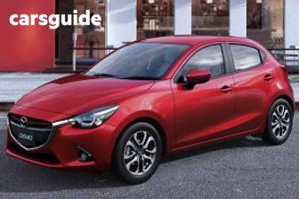 Blue 2016 Mazda 2 Hatchback Maxx