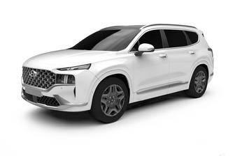 Brown 2021 Hyundai Santa FE Wagon Highlander Crdi (Awd)