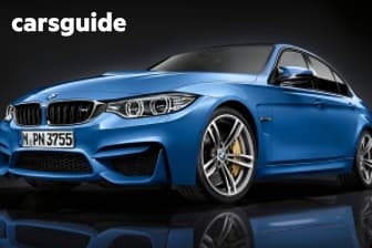 Red 2018 BMW M3 Sedan Competition