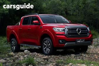 Black 2025 GWM Cannon Dual Cab Utility Lux (4X4)