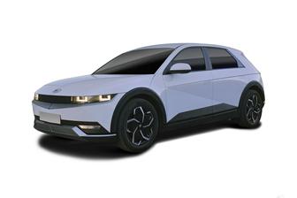 Blue 2021 Hyundai Ioniq 5 Wagon 2Wd Extended Range Ev