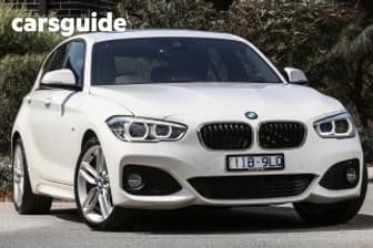 White 2017 BMW 125I Hatchback Sport Line