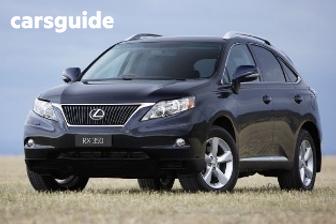 Red 2011 Lexus RX350 Wagon Sports