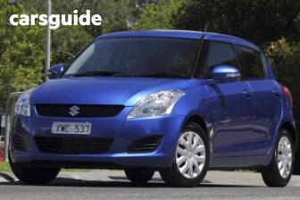 Silver 2015 Suzuki Swift Hatchback Gl