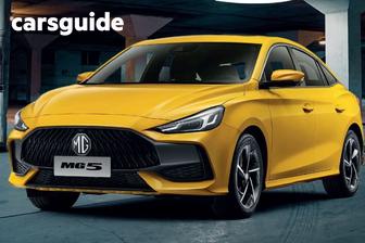 Black 2024 MG MG5 Sedan Essence