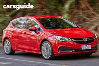 Red 2017 Holden Astra Hatchback Rs-V