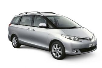 Beige 2009 Toyota Tarago Wagon Glx