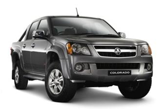 Grey 2008 Holden Colorado Crew Cab Pickup Lt-R (4X2)