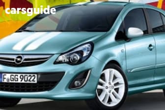 White 2013 Opel Corsa Hatchback Enjoy