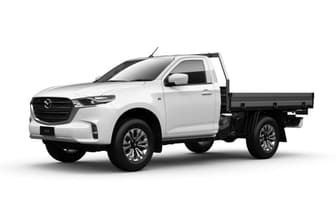 White 2021 Mazda BT-50 Cab Chassis Xt (4X2)