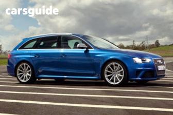 Red 2013 Audi RS4 Wagon Avant Quattro