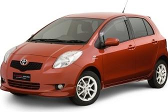 Gold 2011 Toyota Yaris Hatchback Yrx