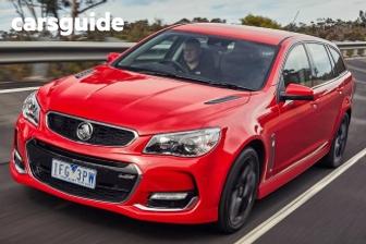 Black 2017 Holden Commodore Sportswagon Ss-V Redline