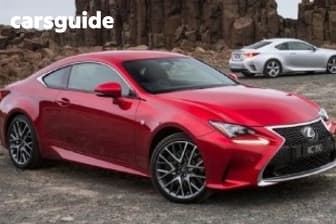 Black 2017 Lexus RC350 Coupe F Sport