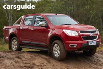 Grey 2013 Holden Colorado Crew Cab Pickup Ltz (4X4)