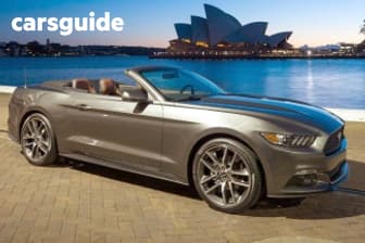 Blue 2017 Ford Mustang Convertible 2.3 Gtdi