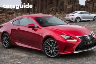 Red 2018 Lexus RC350 Coupe F Sport