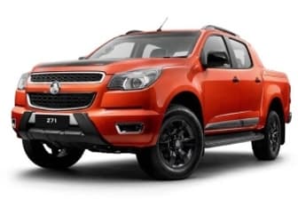Red 2017 Holden Colorado Crew Cab Pickup Z71 (4X4)