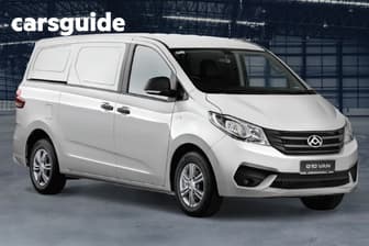 White 2020 LDV G10 Van Barn Door