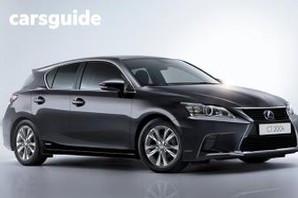 Black 2017 Lexus CT200H Hatchback Luxury