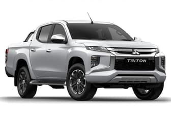 Blue 2022 Mitsubishi Triton Double Cab Pick Up Glx+ (4X4)