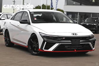 White 2026 Hyundai I30 Sedan N Premium
