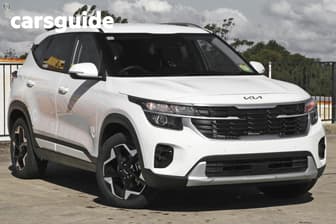 White 2025 Kia Seltos Wagon Sport+ (Fwd)