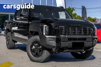 Black 2025 Kia Tasman Double Cab Pick Up X-Pro (4X4) (0.9T) Bdy Fender
