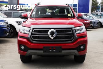Red 2025 GWM Cannon Dual Cab Utility Lux (4X4)
