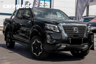 Black 2025 Nissan Navara Dual Cab Pick-up St-X (4X4) Leather/Sunroof