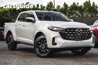 White 2025 Mazda BT-50 Dual Cab Pick-up Xt (4X4)